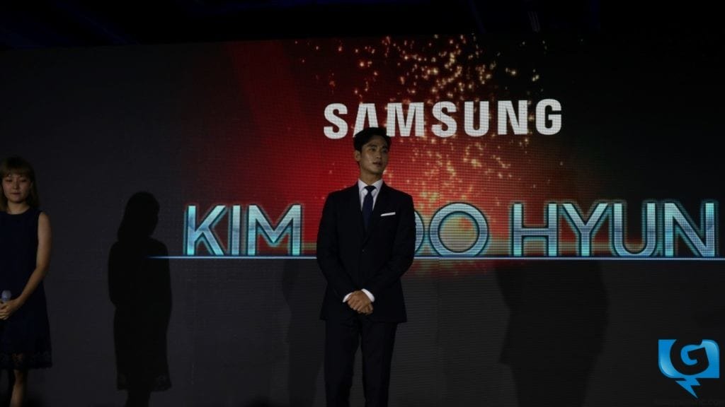 Kim Soo Hyun, at Samsung QLED TV Event at Okada Manila