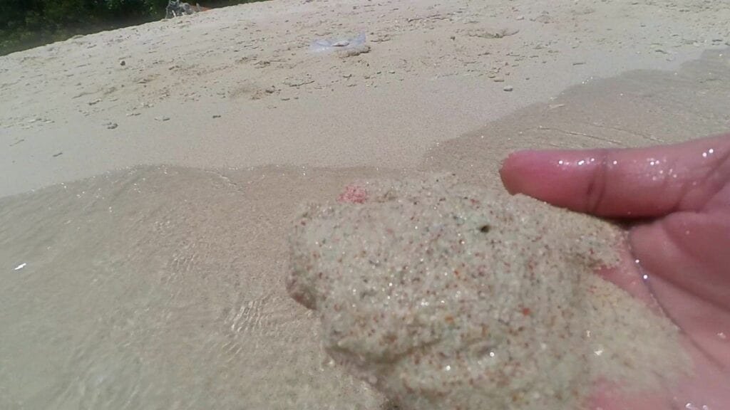 Pink Sand at Great Sta. Cruz Island, Zamboanga City