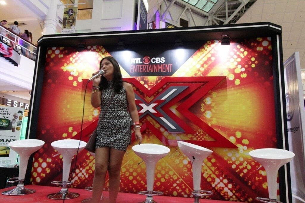 Hidden talents were unleashed as guests sang to their heart’s content at The X Factor Stage.
