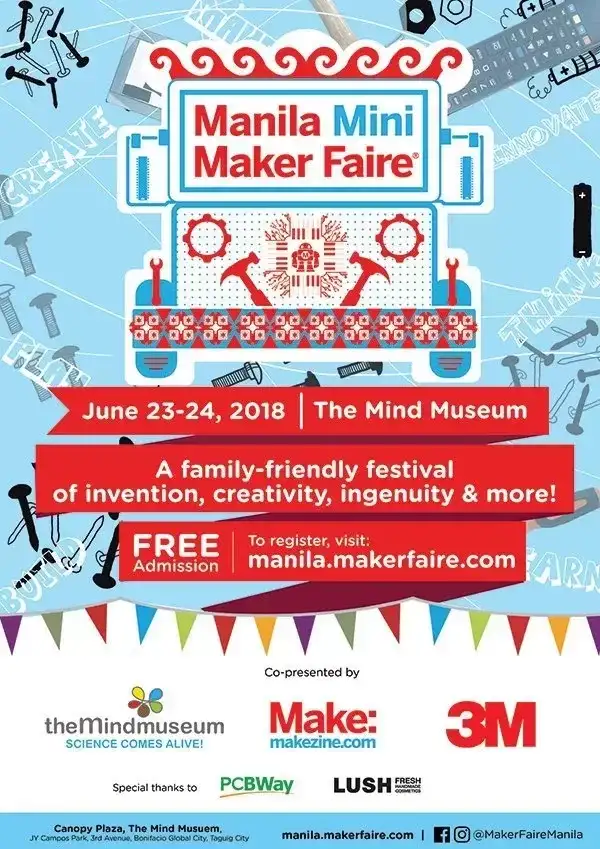 Manila Mini Maker Faire (MMMF) 2018