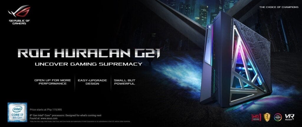 ASUS ROG Huracan G21 Gaming Desktop