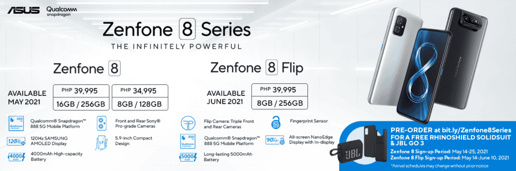 Zenfone 8 Pre-order Details 1