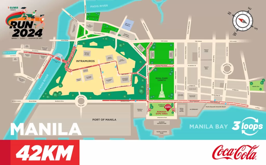 MNL MAP route 42km